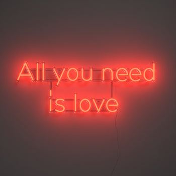 All you need is love - LED neon sign