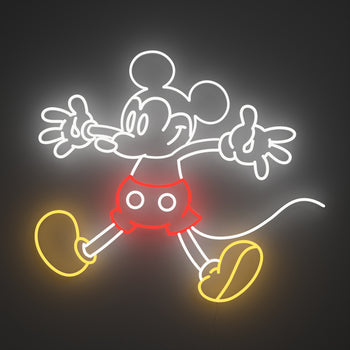 Mickey Giant by Yellowpop, LED neon sign