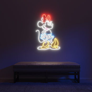 Minnie Giant by Yellowpop, LED neon sign