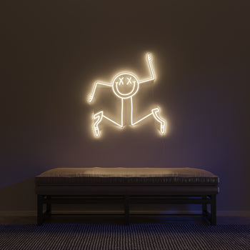 Dancing Lady by Smiley World x André Saraiva - LED neon sign