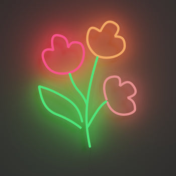 Bouquet, LED neon sign