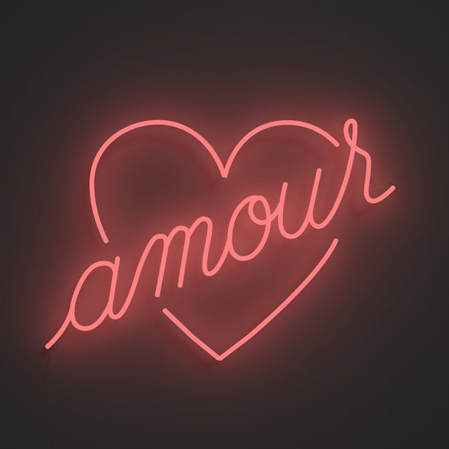 Amour by Jean André, LED neon sign – YELLOWPOP