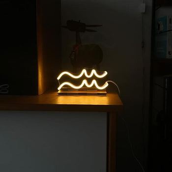 Aquarius, LED neon sign