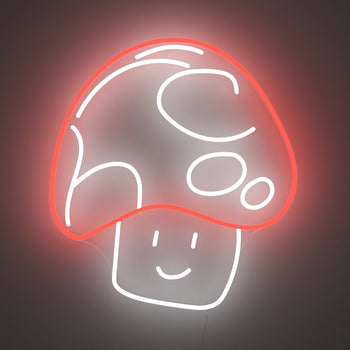 Mushroom by Gregory Siff, LED Neon Sign