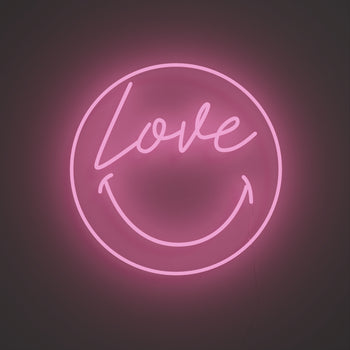 Love Smiley by Smiley®, LED neon sign