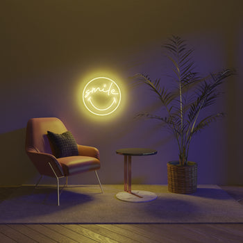 Smile Smiley by Smiley®, LED neon sign