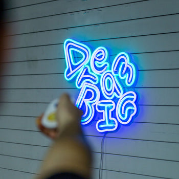 Dream BIG by Vic Garcia - LED neon sign