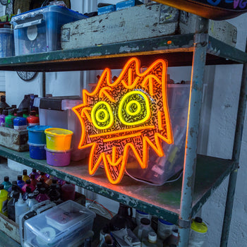 Weekend Mode by Vic Garcia - LED neon sign