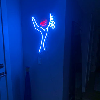 Earrings by Clara Bergel - LED Neon Sign