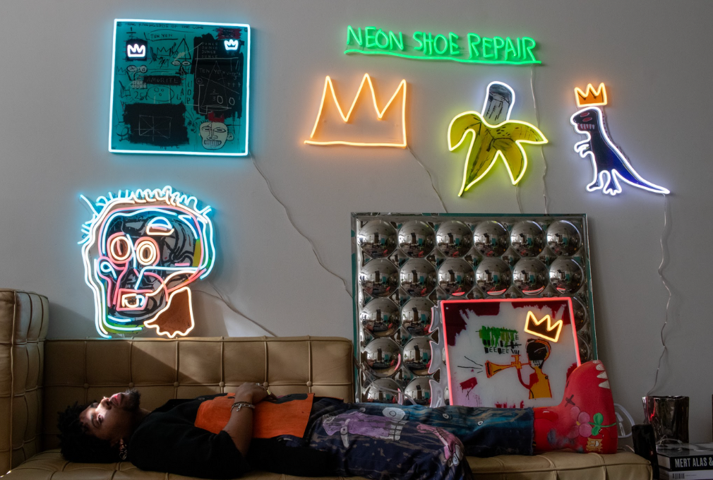 How to Create a Neon Gallery Wall That Dazzles
