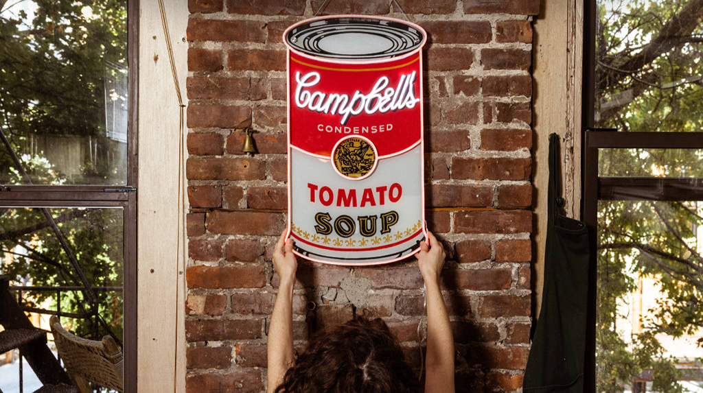 How to Hang a Neon Sign on a wall without Nails