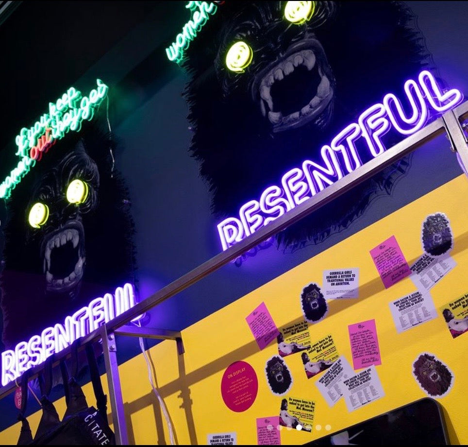 Artistic activism: the collaboration between the Guerrilla Girls and Yellowpop