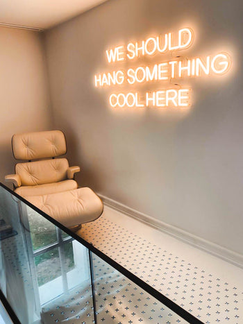 Trending Now: Make your space shine with an LED neon sign