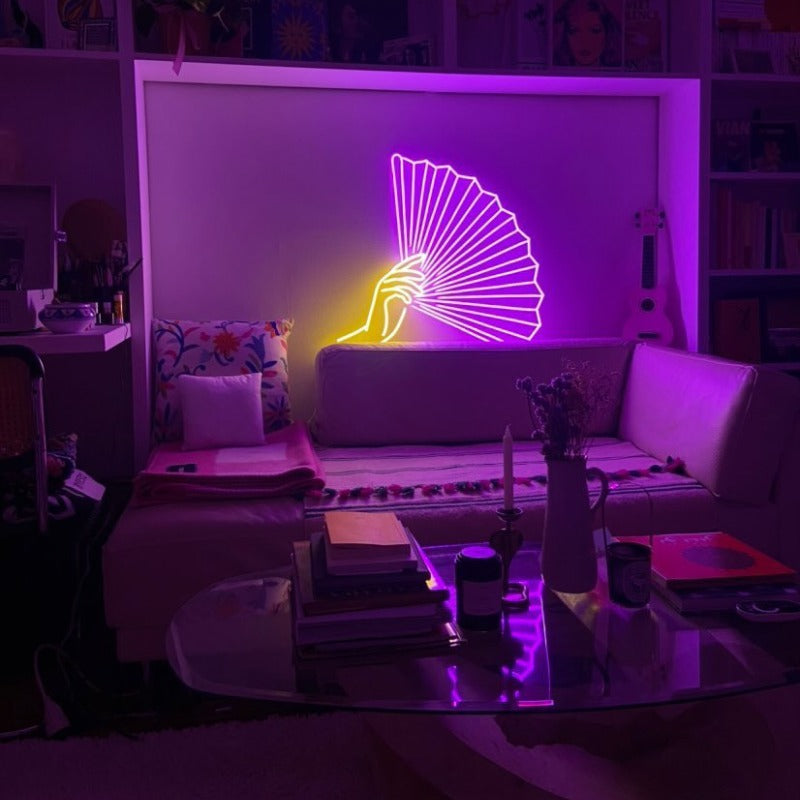 Purple Neon Signs