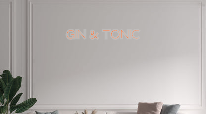 Custom text: Gin & Tonic - YELLOWPOP USA