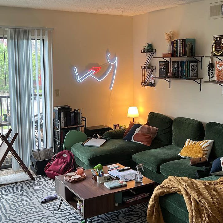 Smoking by Clara Bergel - LED Neon Sign