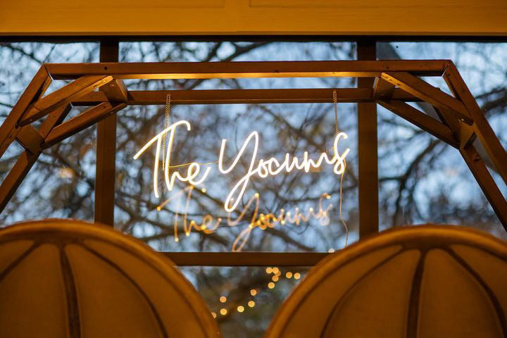 Custom Wedding Neon Sign