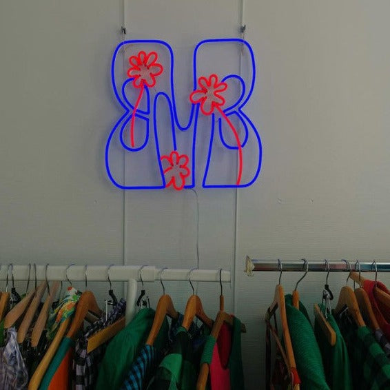 Create a Custom Store Neon Sign - Open