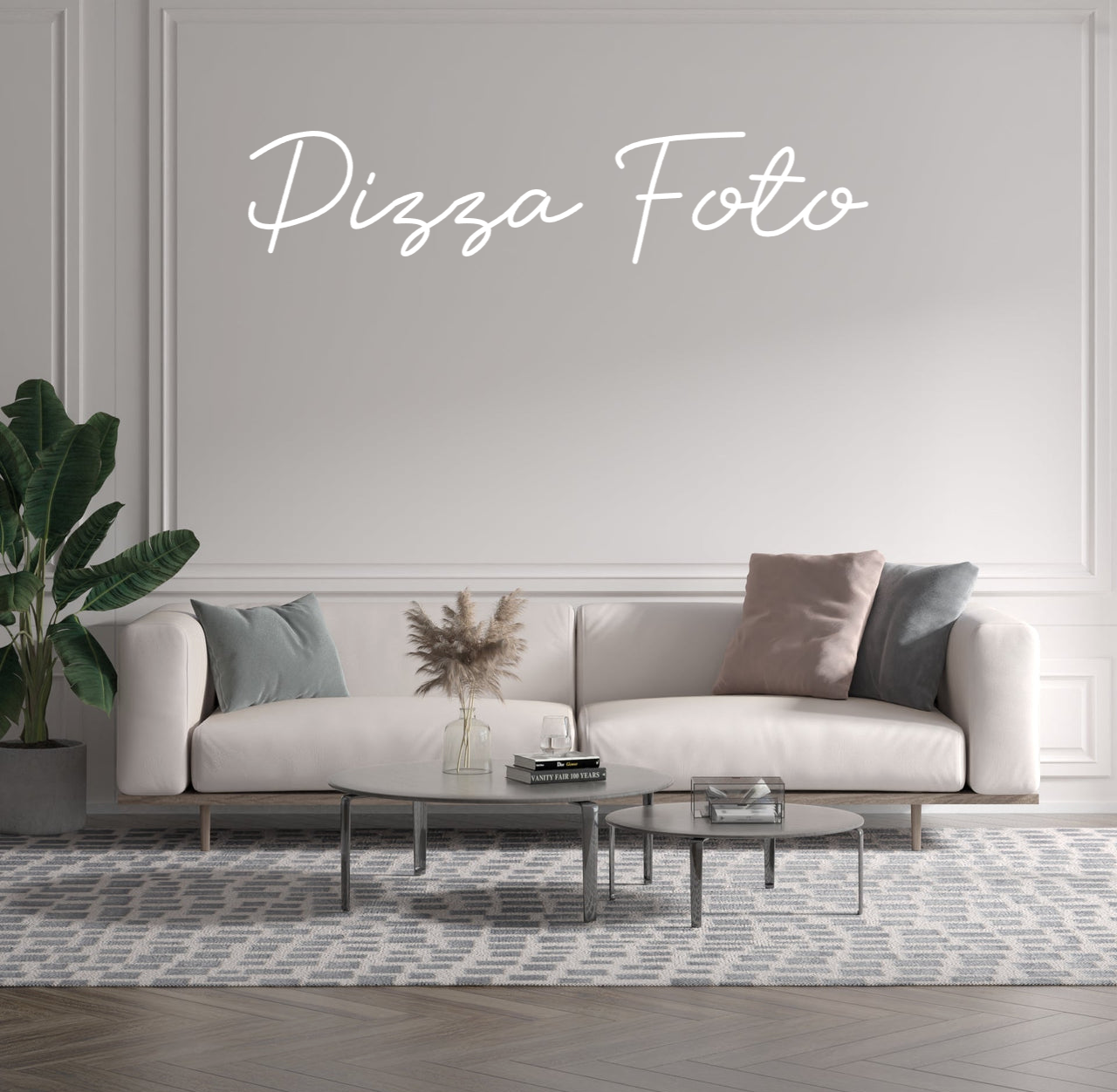 Custom text: Pizza Foto - YELLOWPOP USA