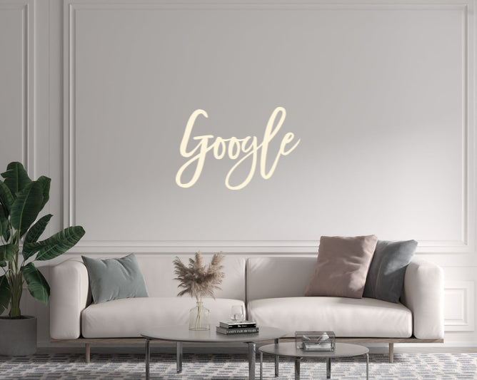 Custom text: Google - YELLOWPOP USA