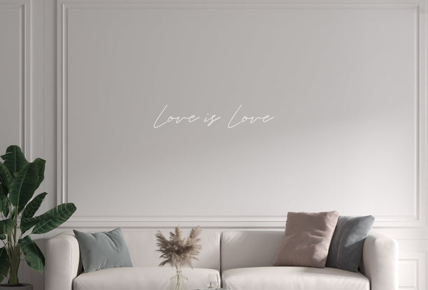 Custom text: Love is Love