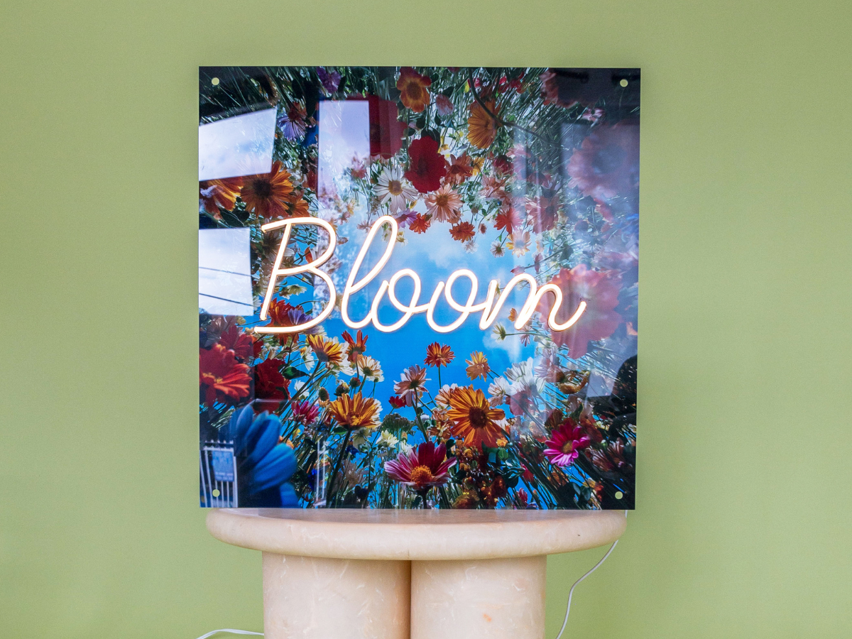 Bloom by Yellowpop Wonderland, led neon sign