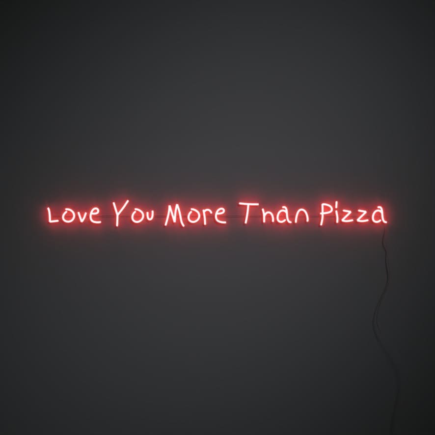 Love You More Than Pizza - YELLOWPOP USA