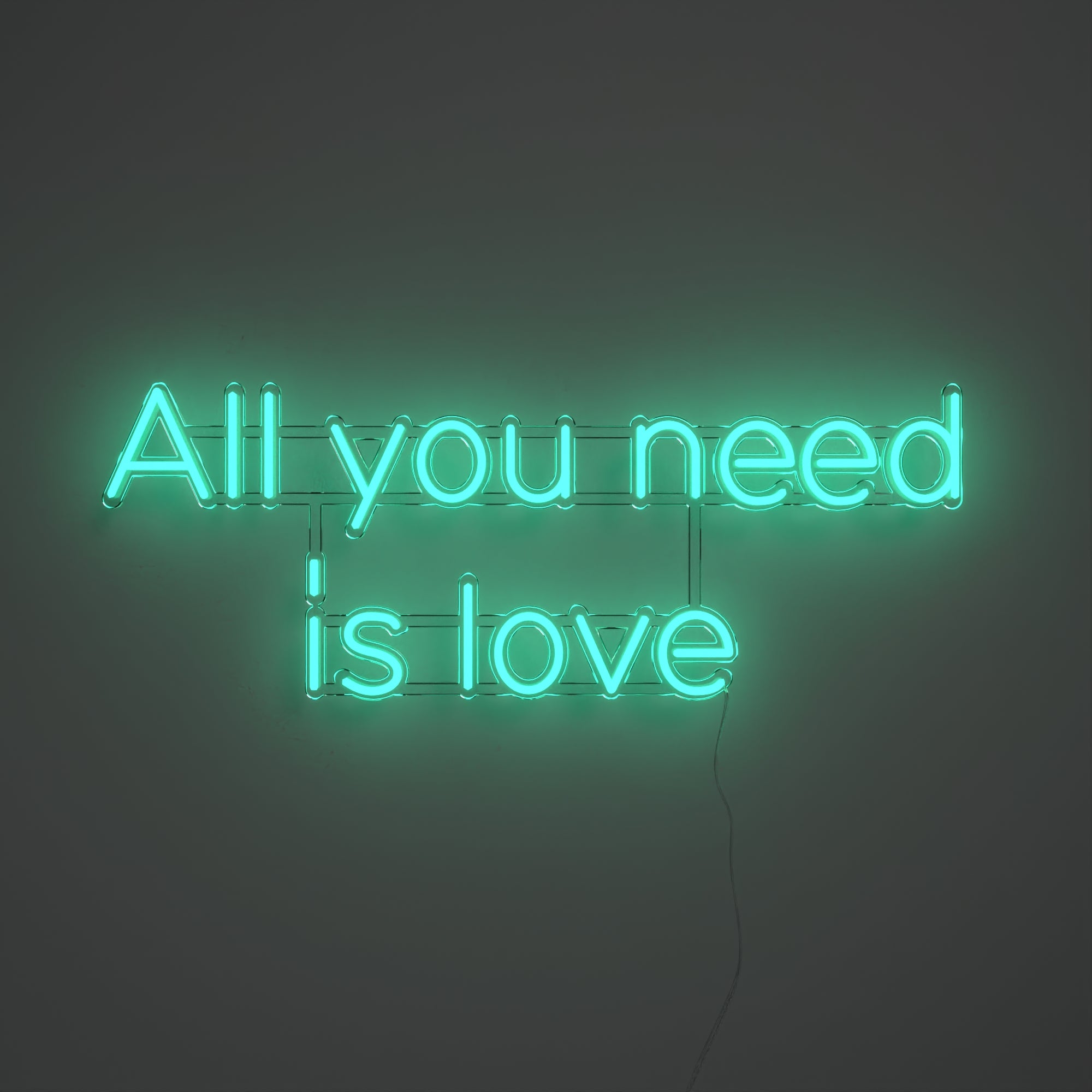 All you need is love - LED neon sign - YELLOWPOP USA