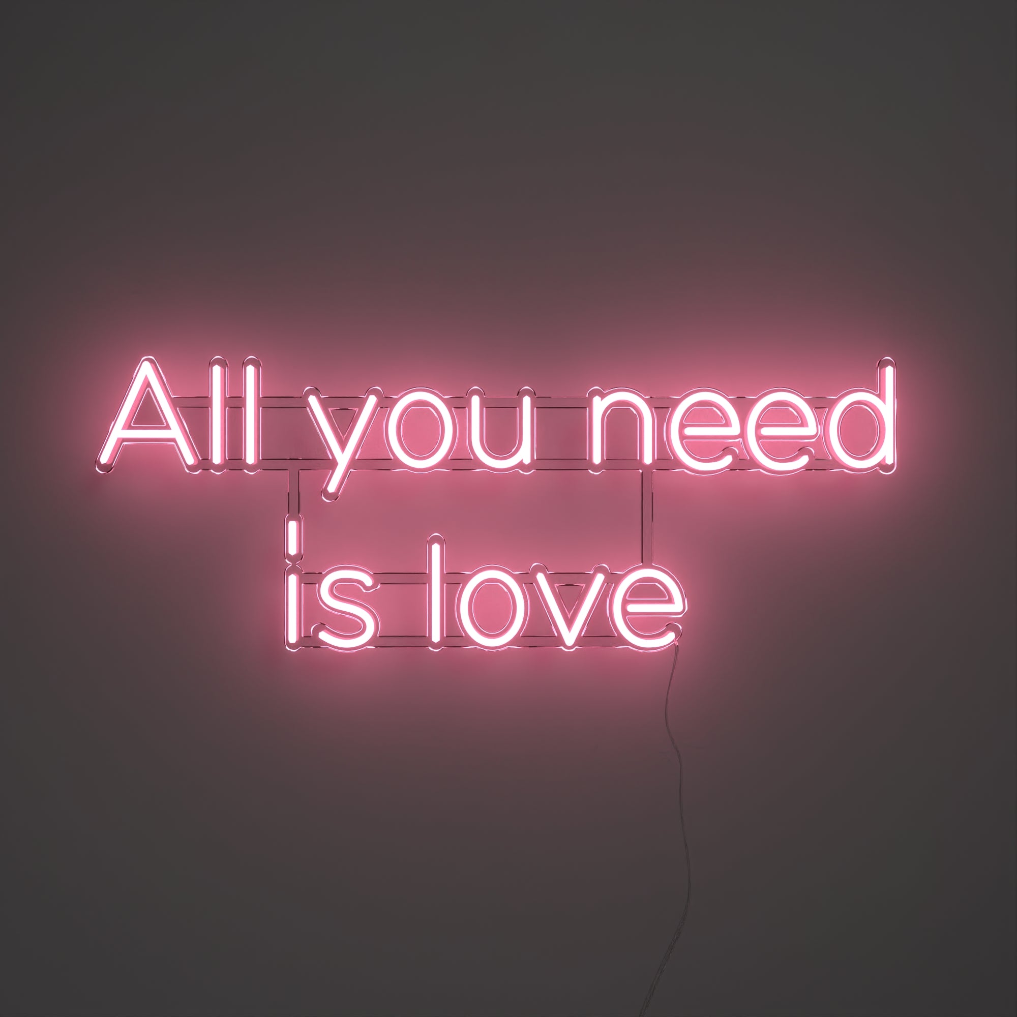 All you need is love - LED neon sign