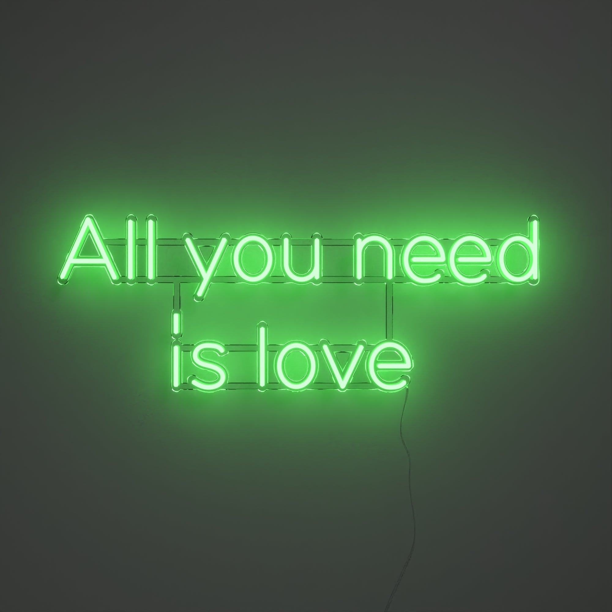 All you need is love - LED neon sign