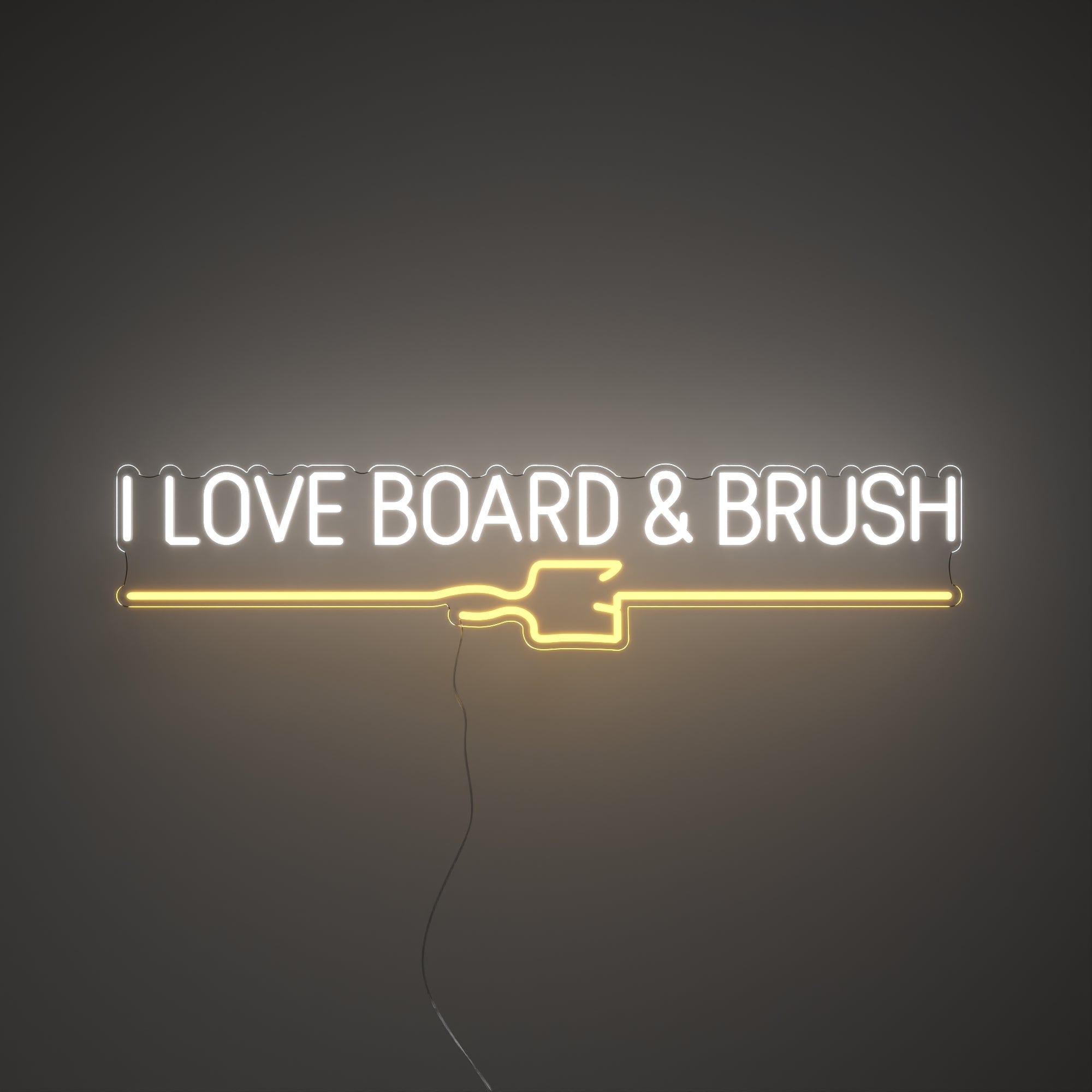 ボードとブラシが大好き