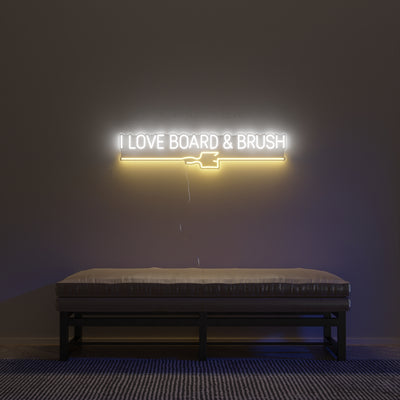 ボードとブラシが大好き