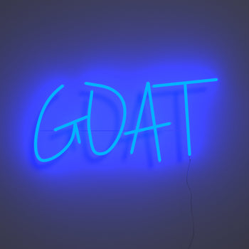GOAT - LED neon sign – YELLOWPOP