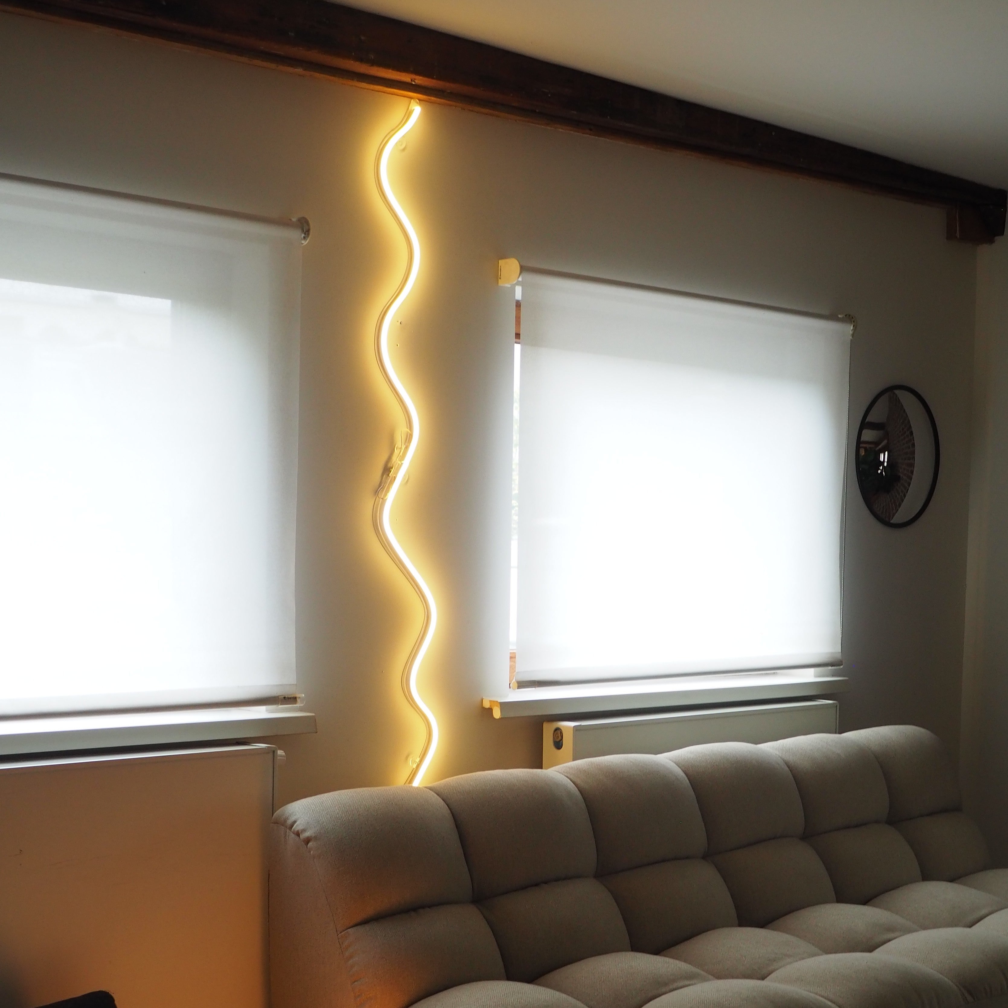 Squiggle by 2LG - LED neon sign