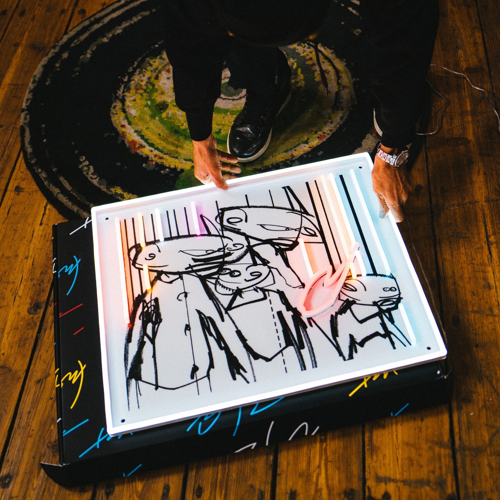 Blokes by Futura - LED neon sign