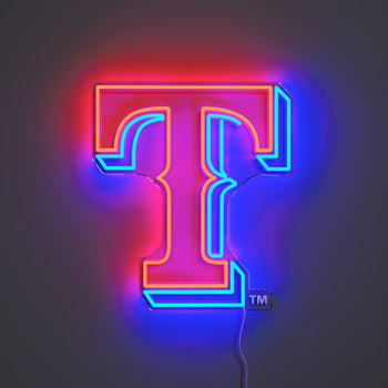 Texas Rangers Logo, LED neon sign