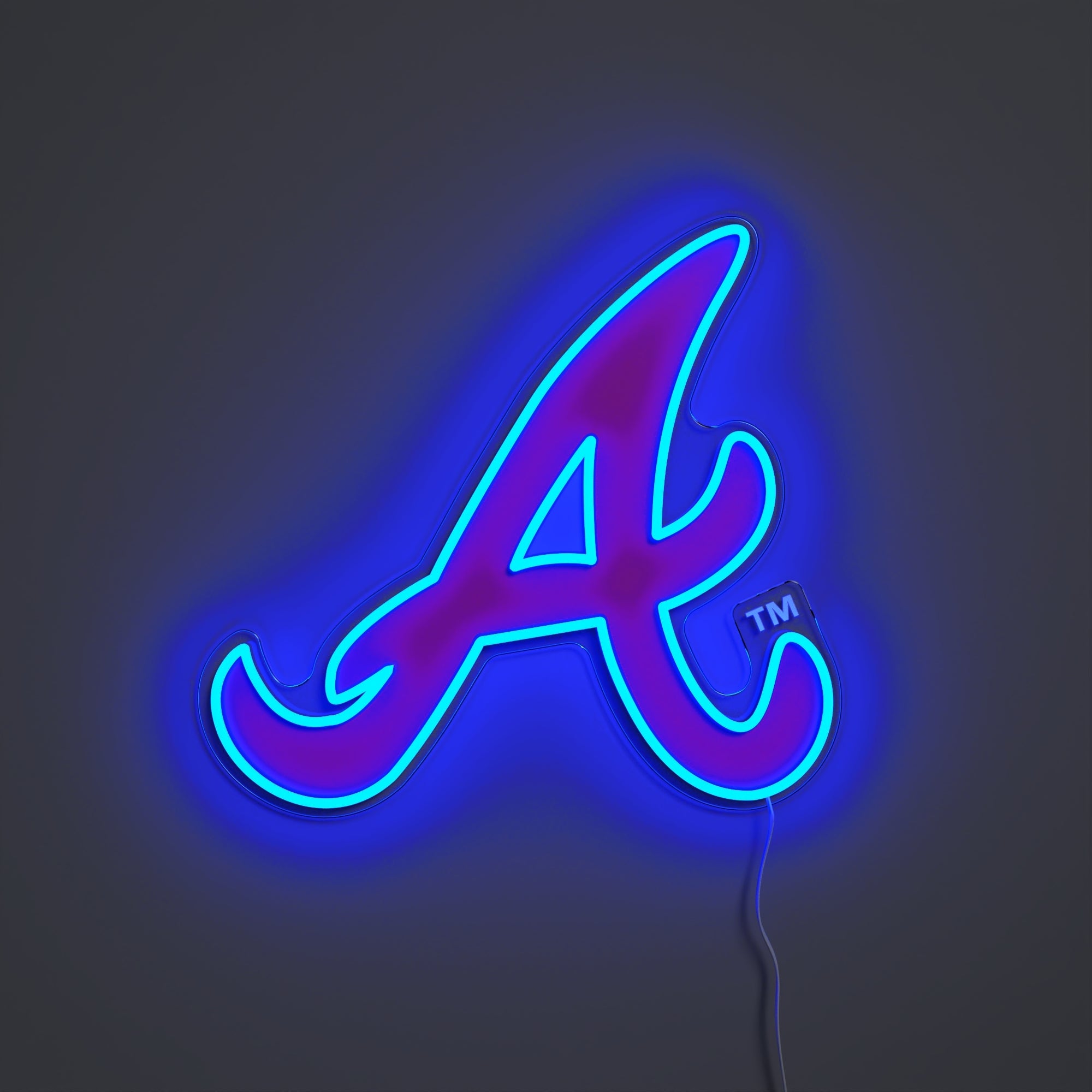Atlanta Braves Logo, LED neon sign - YELLOWPOP USA