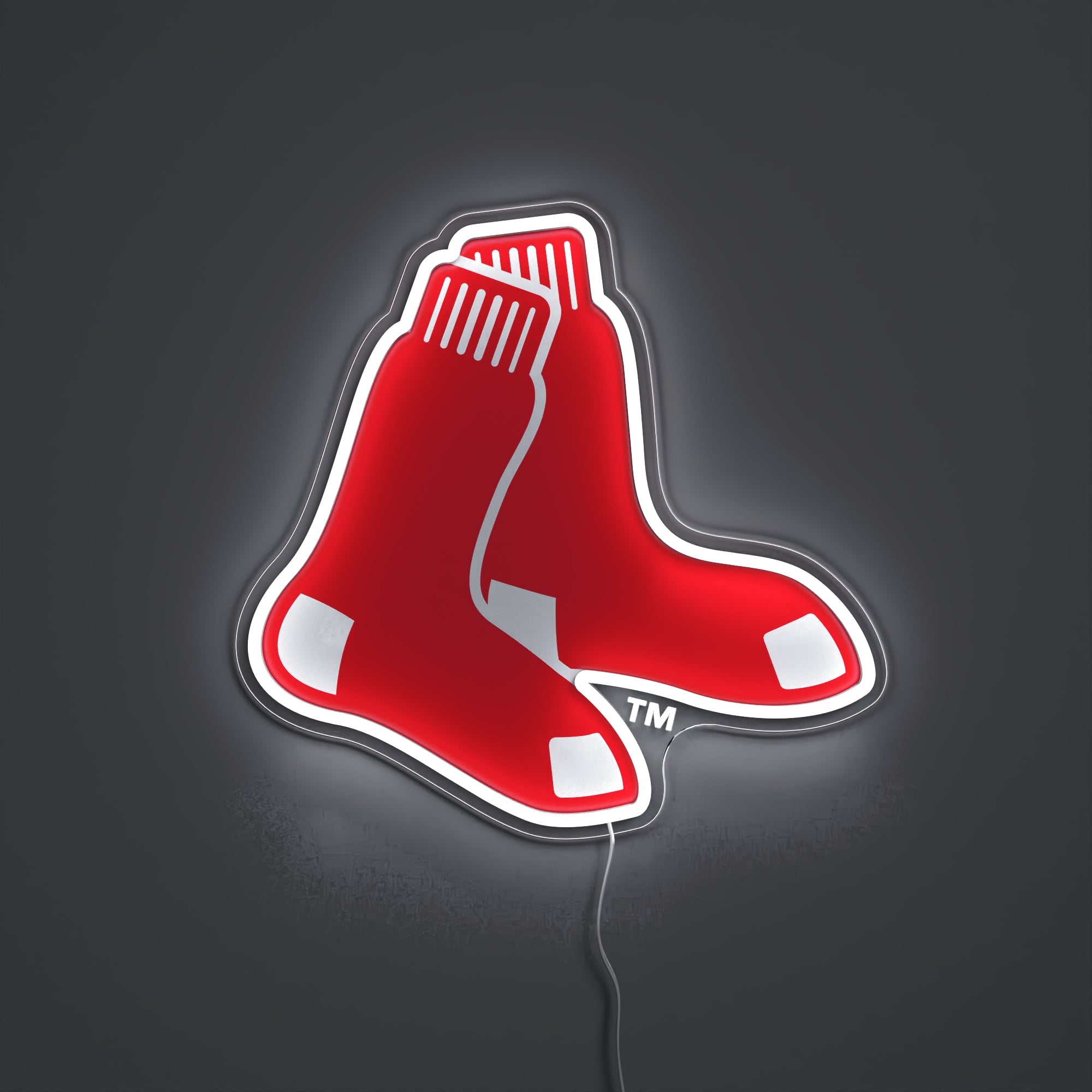 Boston Red Sox Logo, LED neon sign