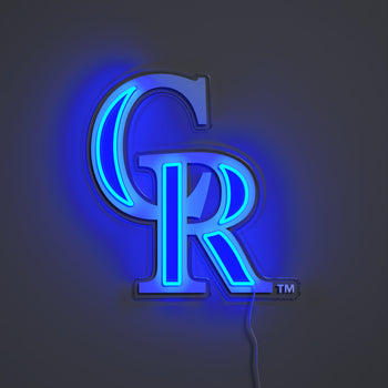 Colorado Rockies Logo, LED neon sign