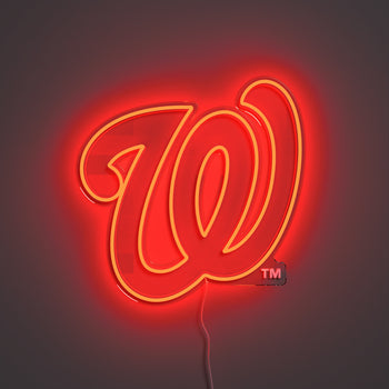 Washington Nationals Logo, LED neon sign