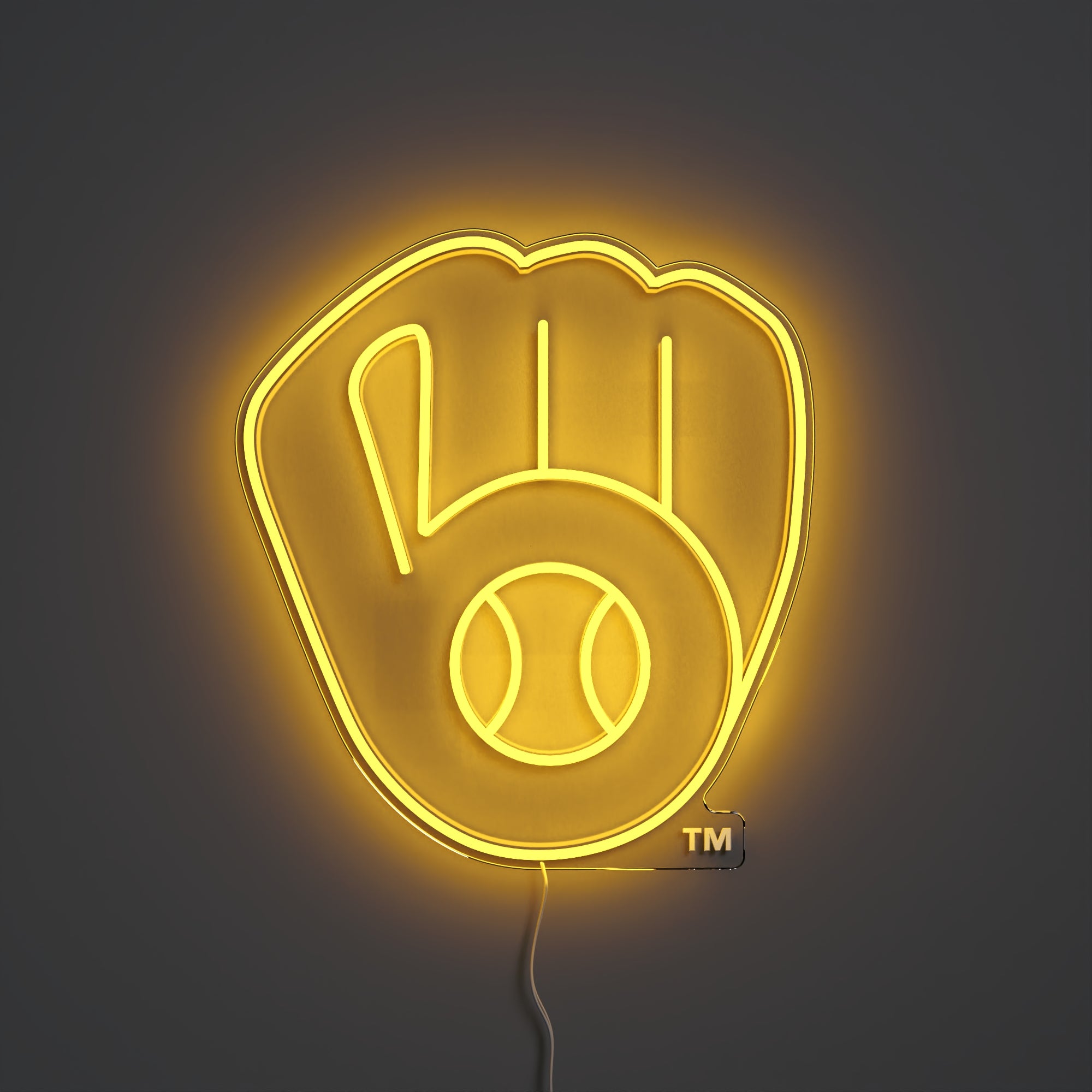 Milwaukee Brewers Logo, LED neon sign