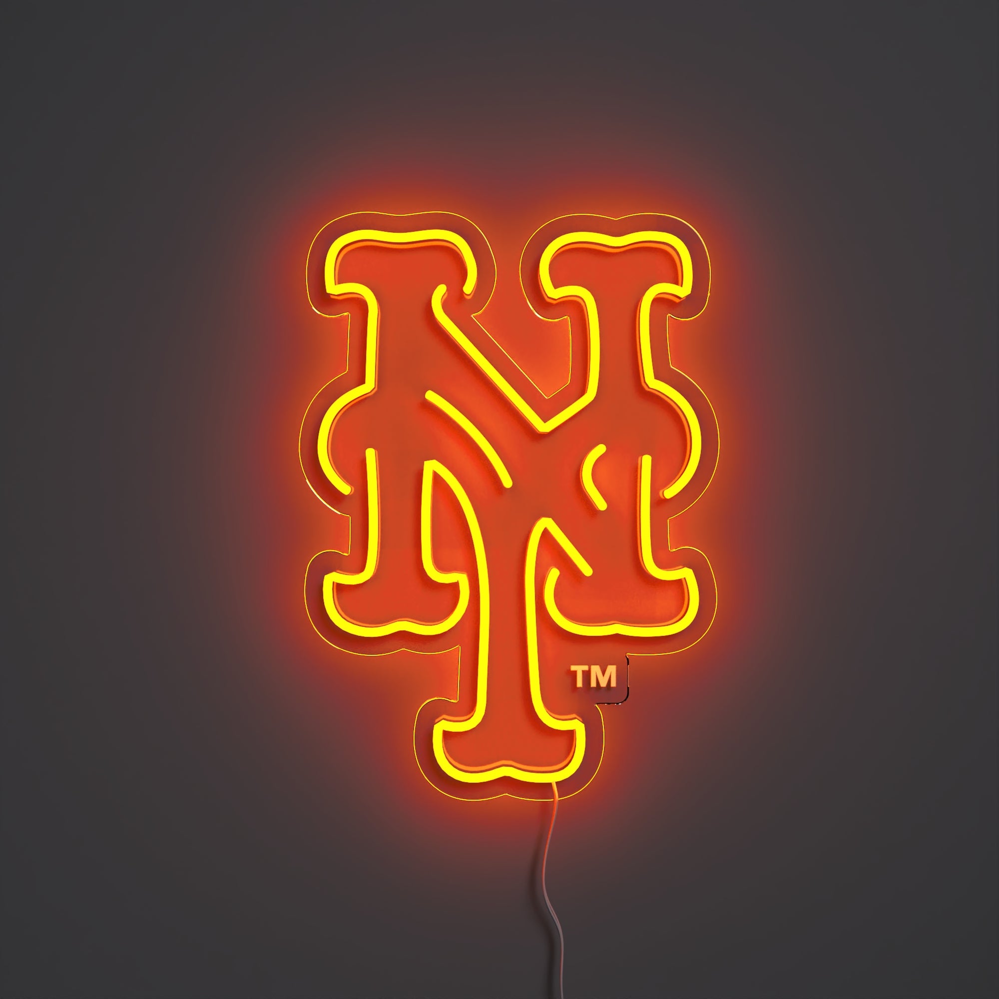 New York Mets Logo, LED neon sign