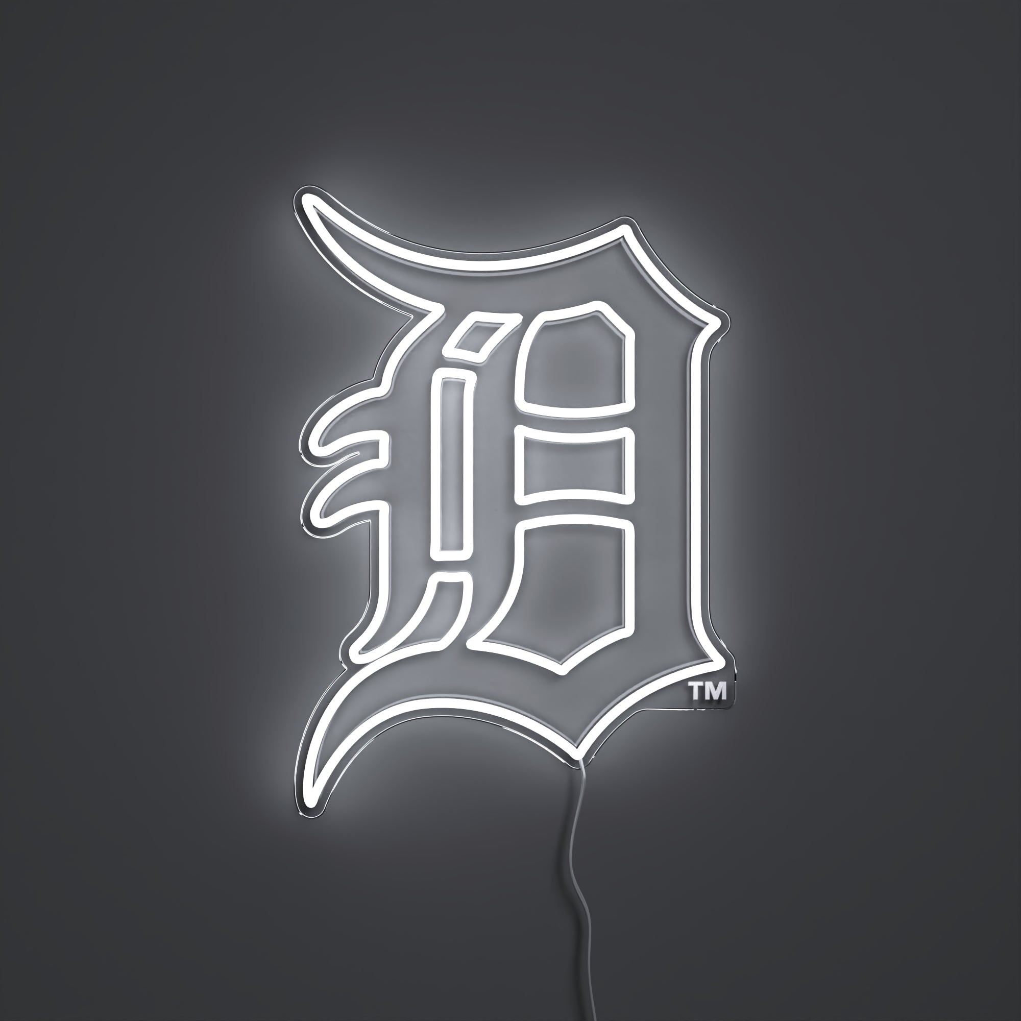 デトロイト・タイガースのロゴ、LEDネオンサイン