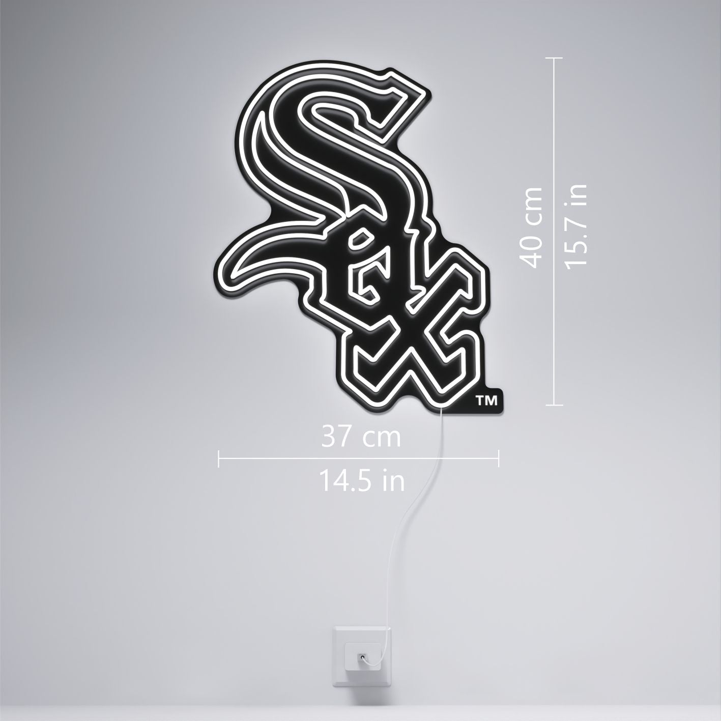Chicago White Sox Logo, LED neon sign
