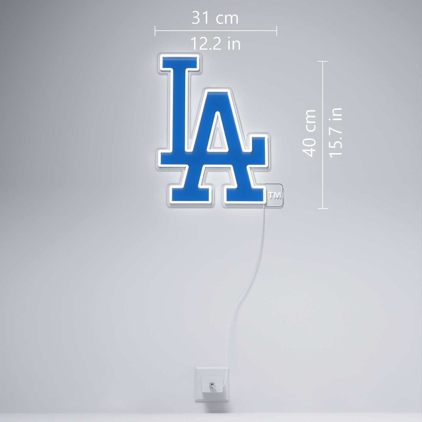 Los Angeles Dodgers Logo, LED neon sign