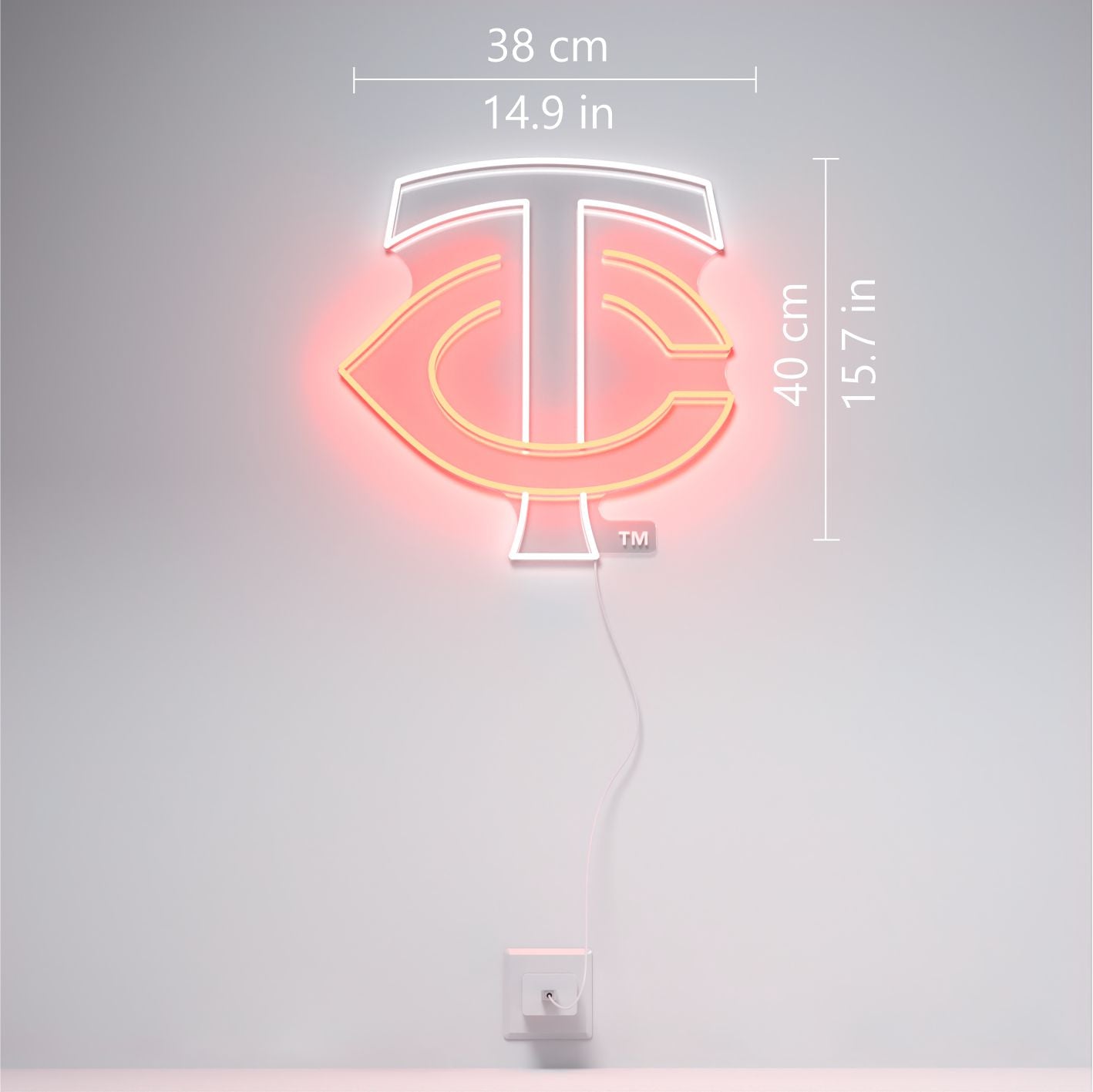 Minnesota Twins Logo, LED neon sign - YELLOWPOP USA