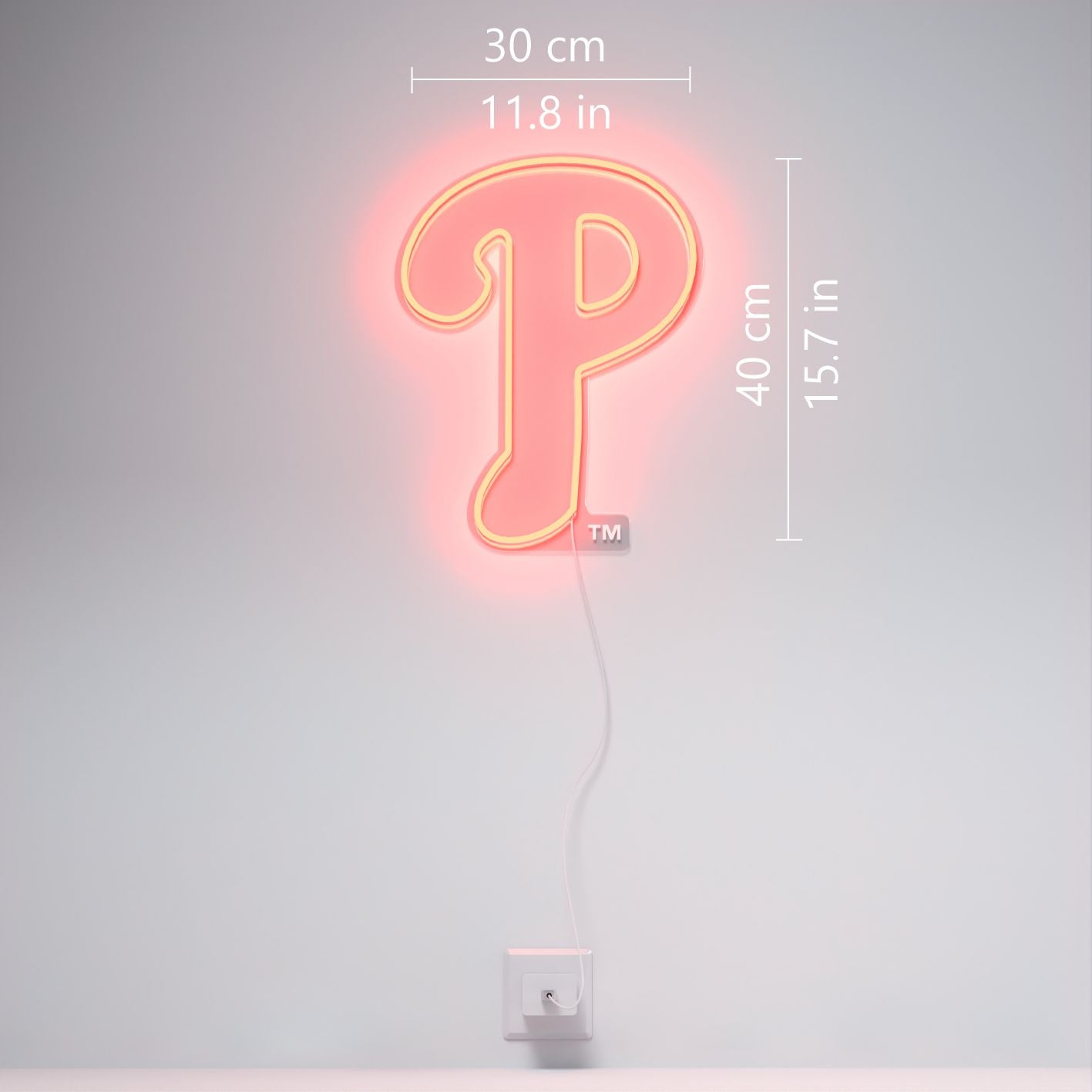 Philadelphia Phillies Logo, LED neon sign - YELLOWPOP USA