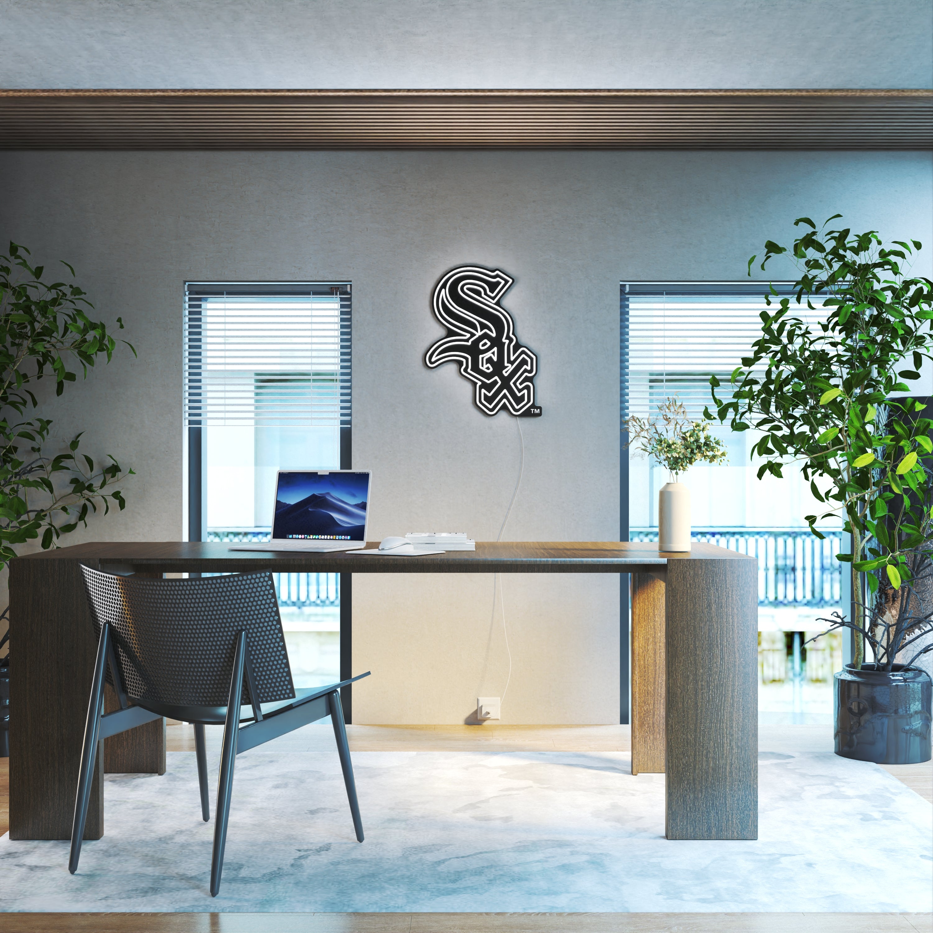 Chicago White Sox Logo, LED neon sign