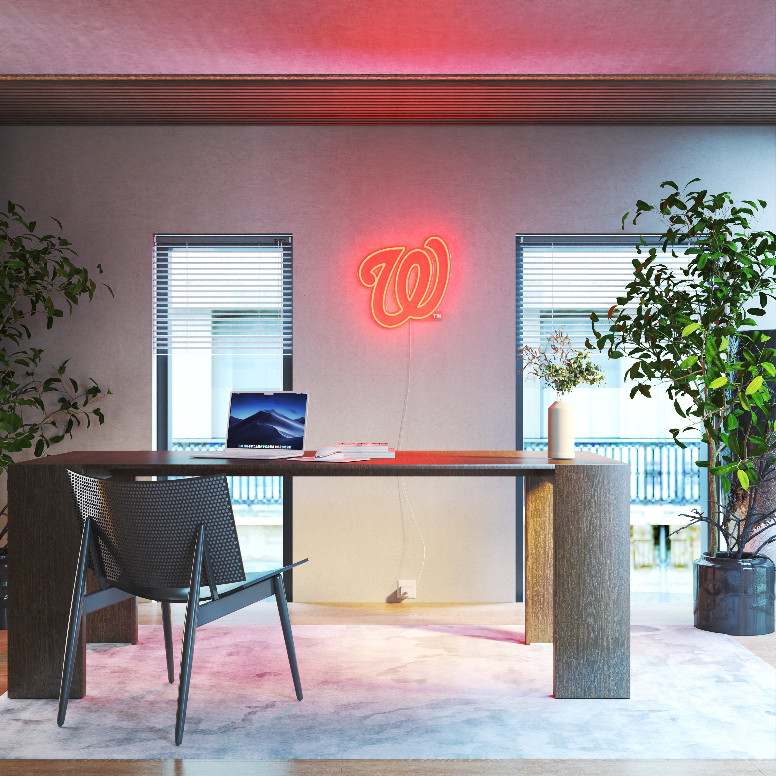 Washington Nationals Logo, LED neon sign - YELLOWPOP USA