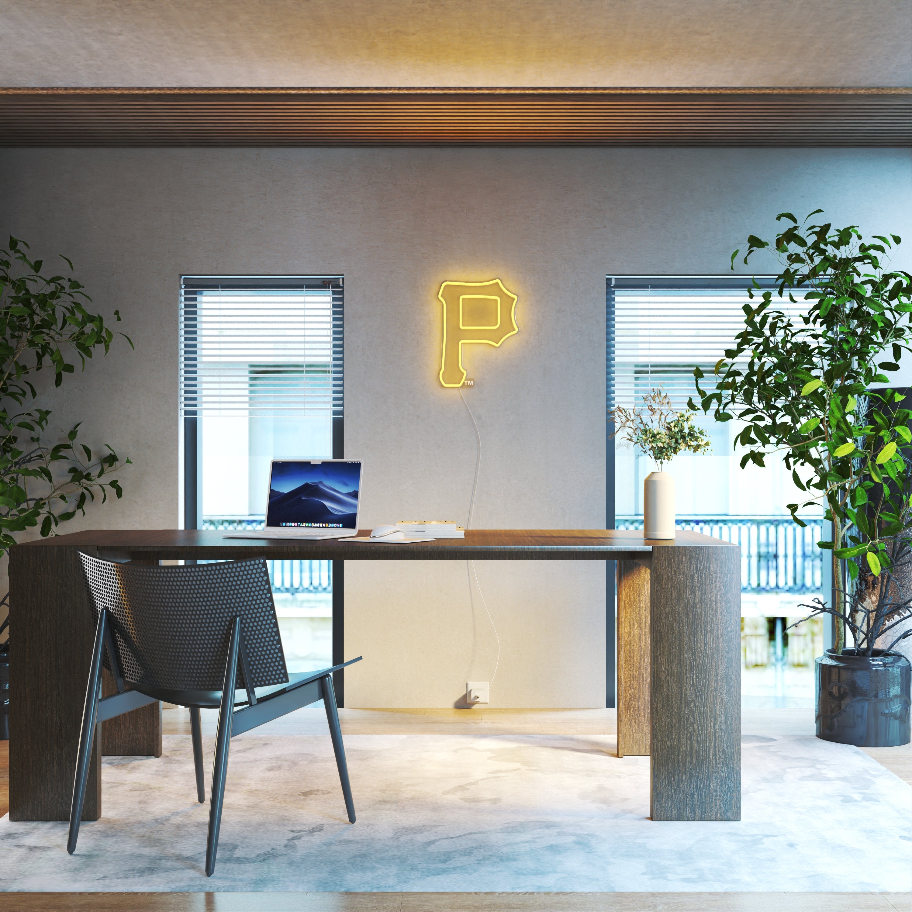 Pittsburgh Pirates Logo, LED neon sign